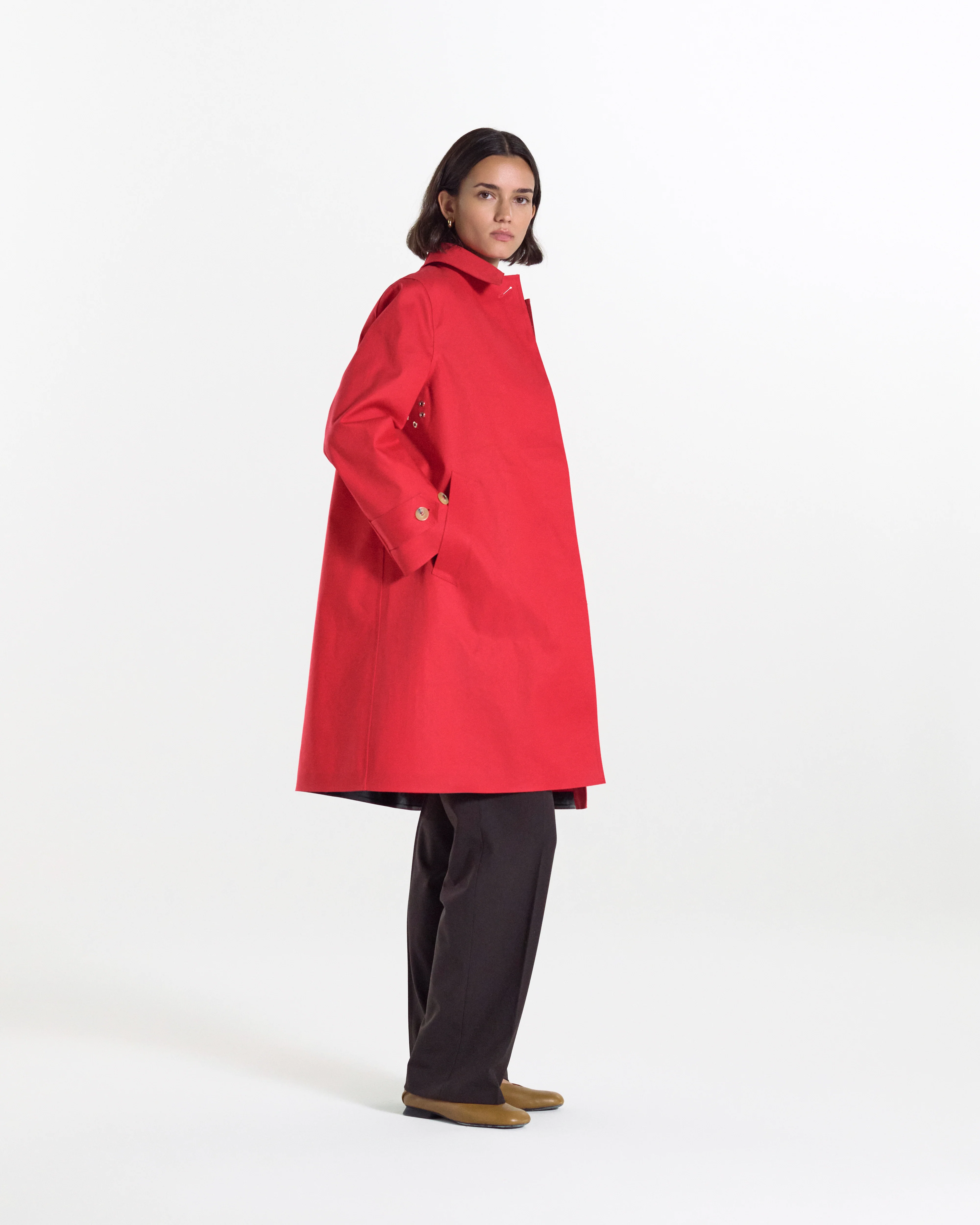 Banton Rubberised 3/4 Length Coat - Image 3