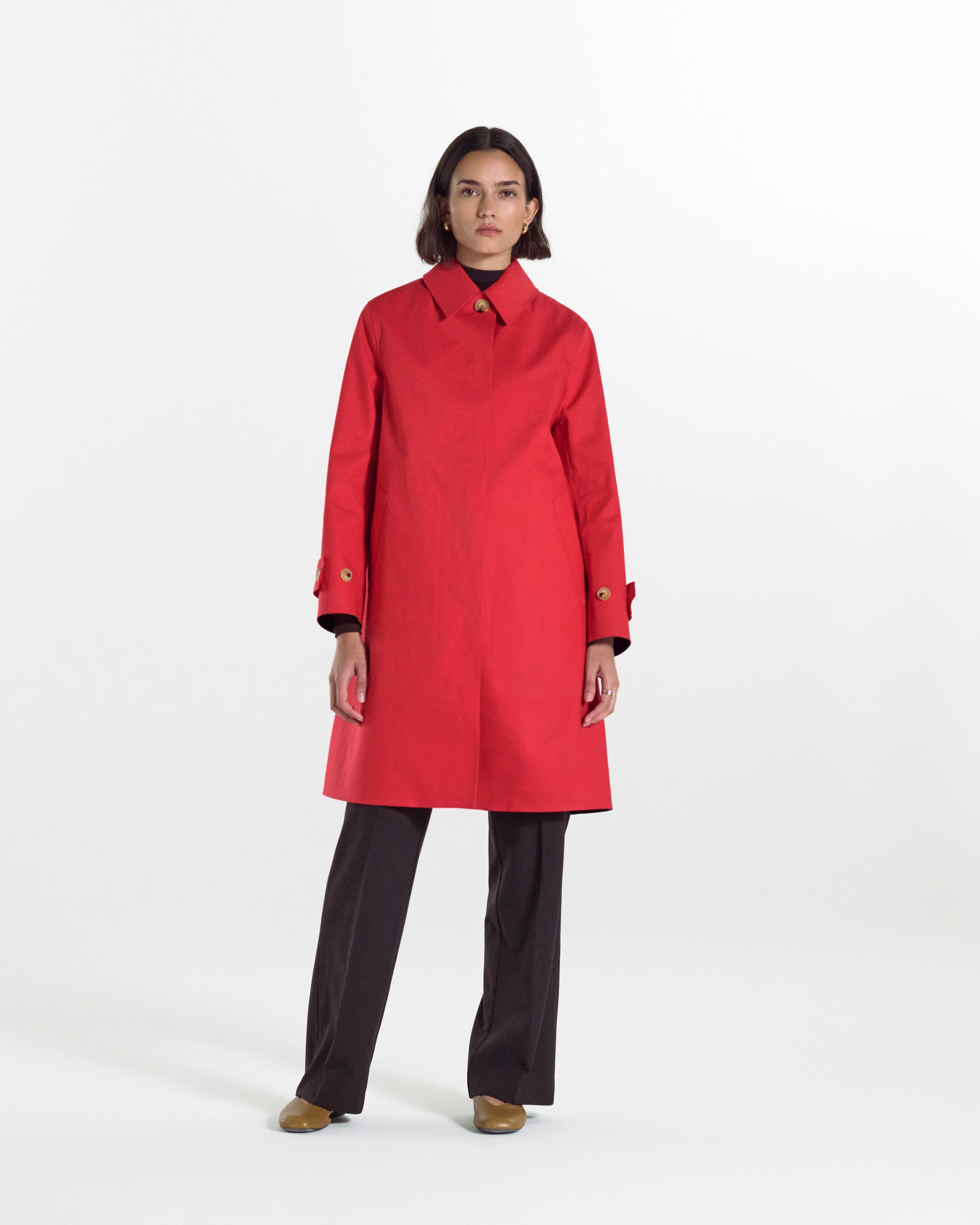 Banton Rubberised 3/4 Length Coat - Image 5
