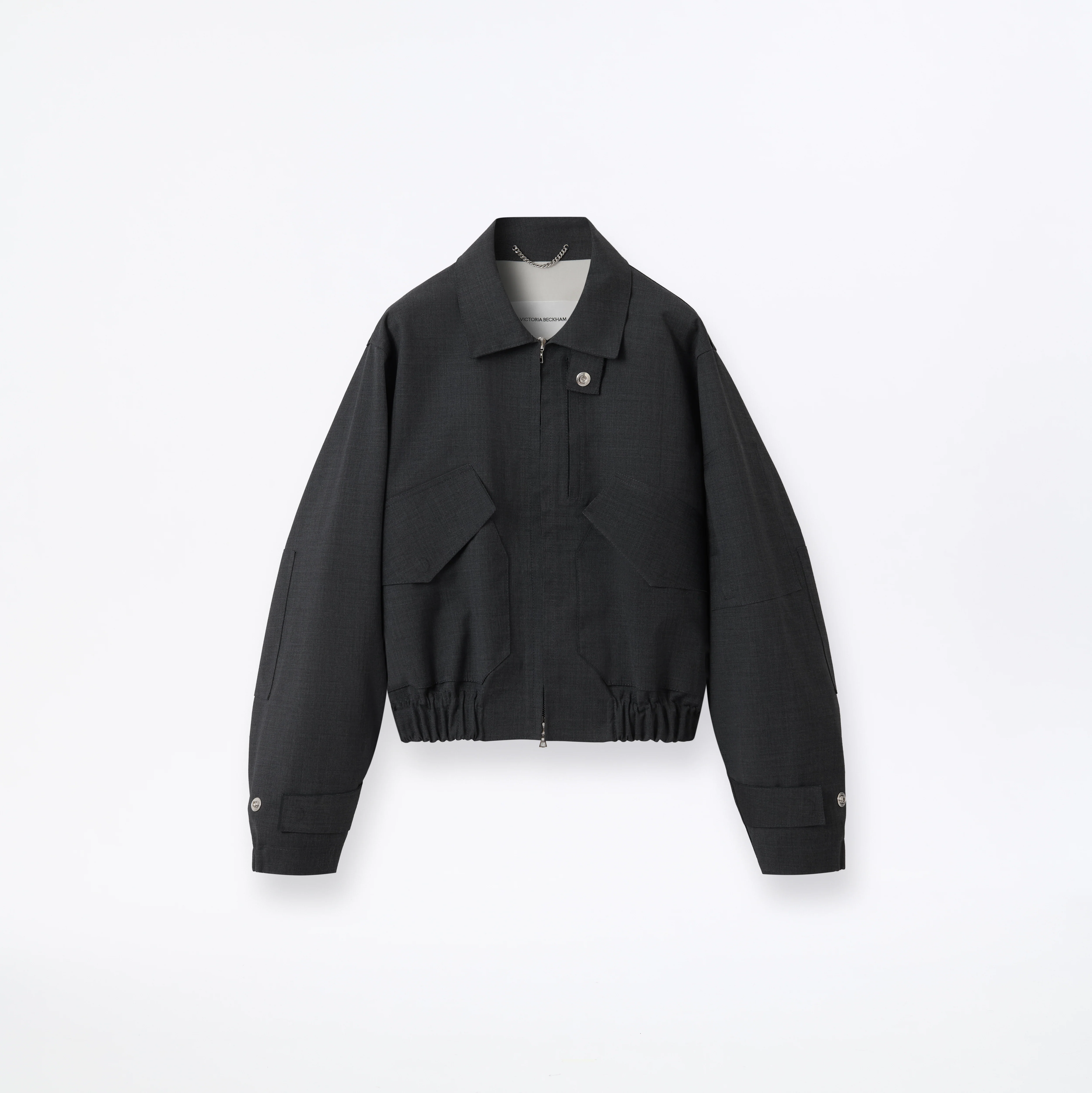Double Faced Bomber Jacket - Image 9
