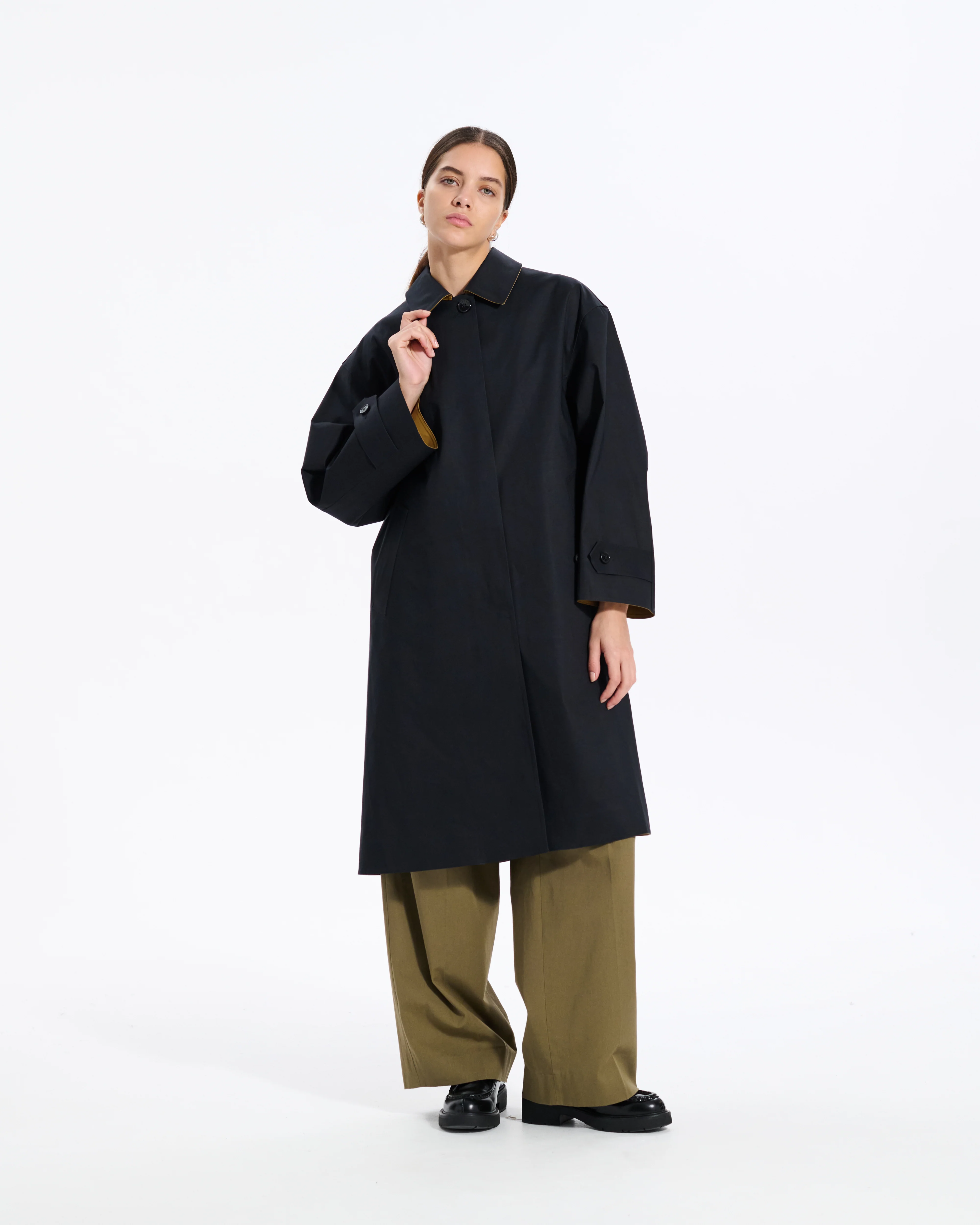 Maree Rubberised Coat - Image 5