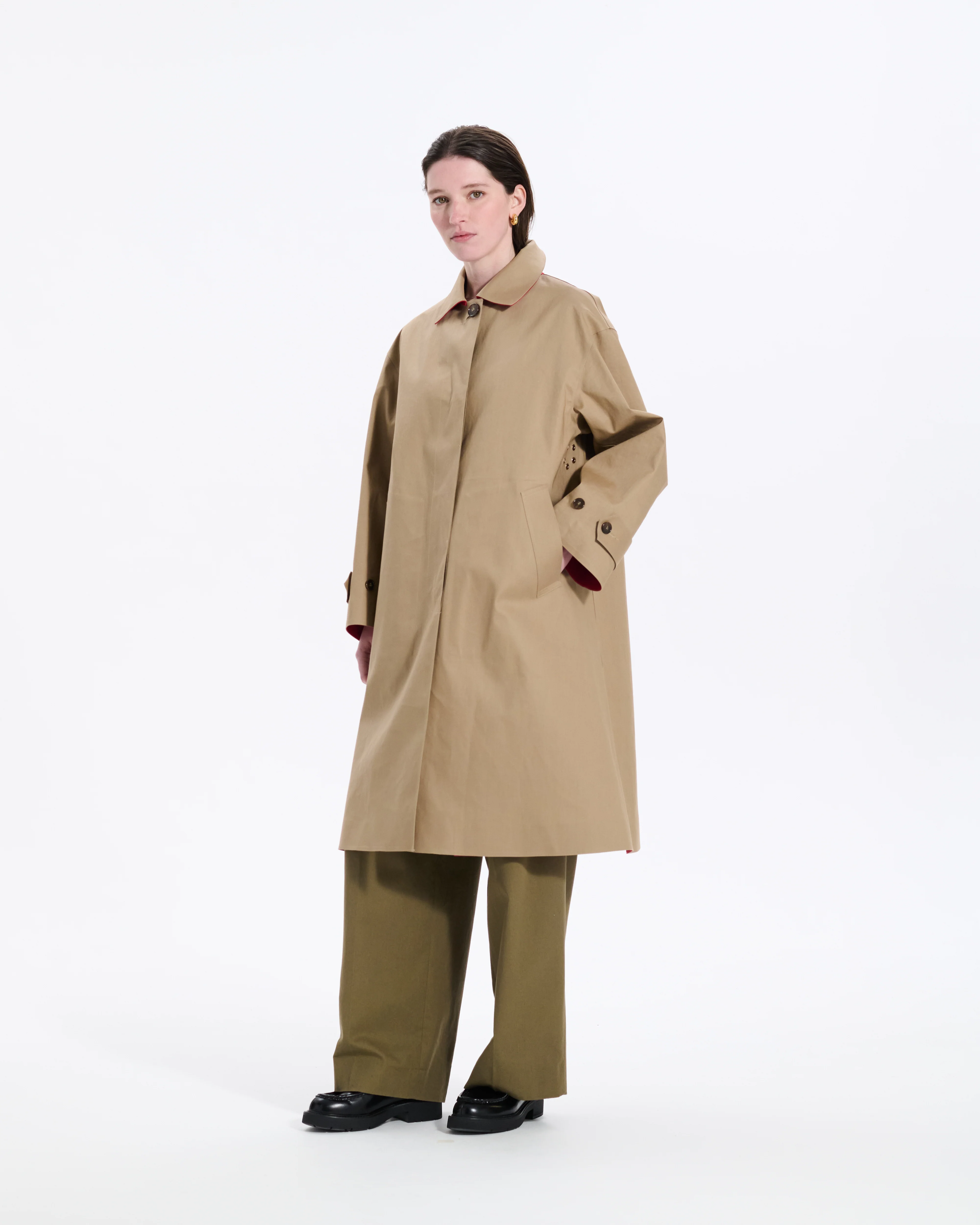 Maree Rubberised Coat - Image 4