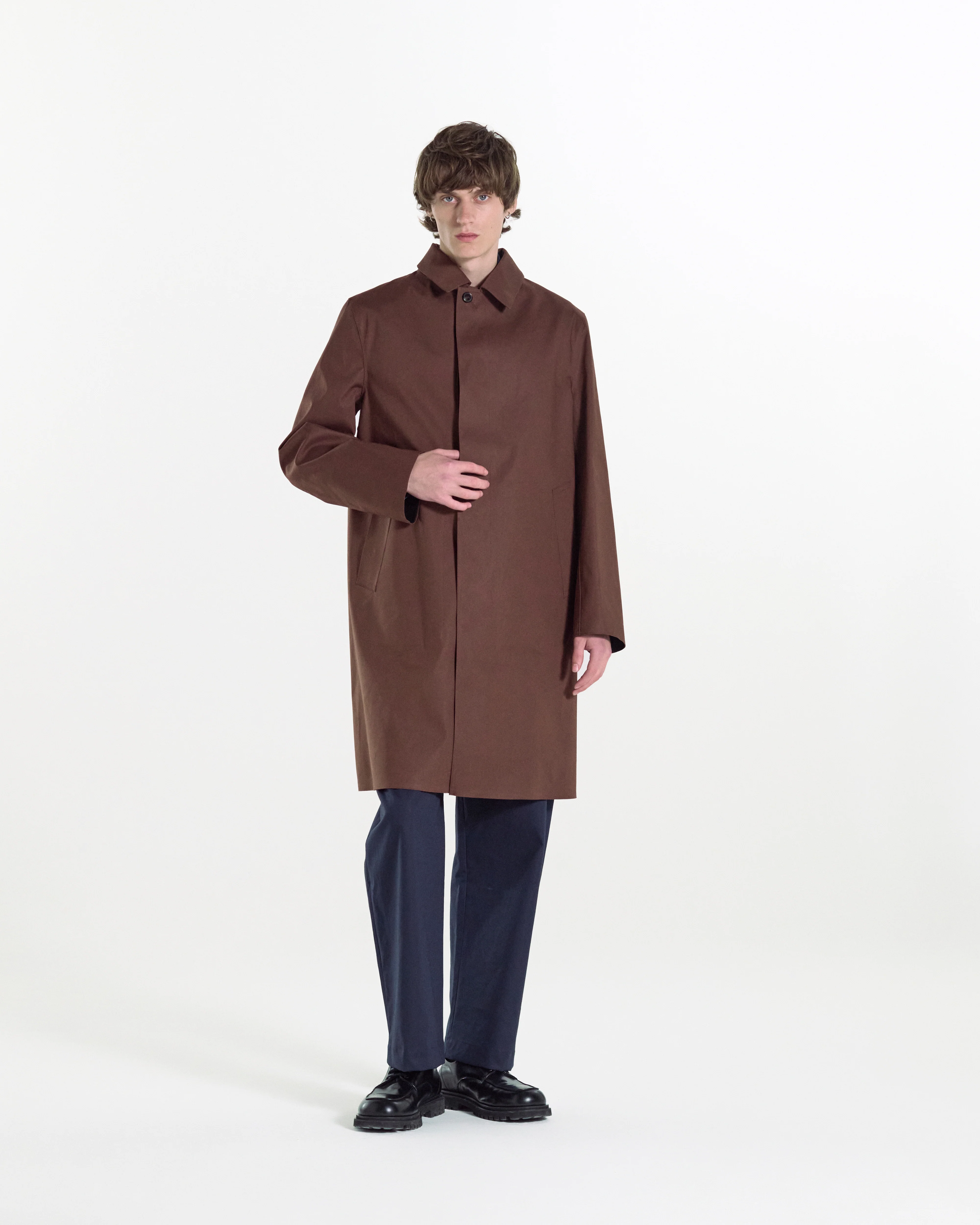 Dunkeld Rubberised 3/4 Length Coat - Image 3