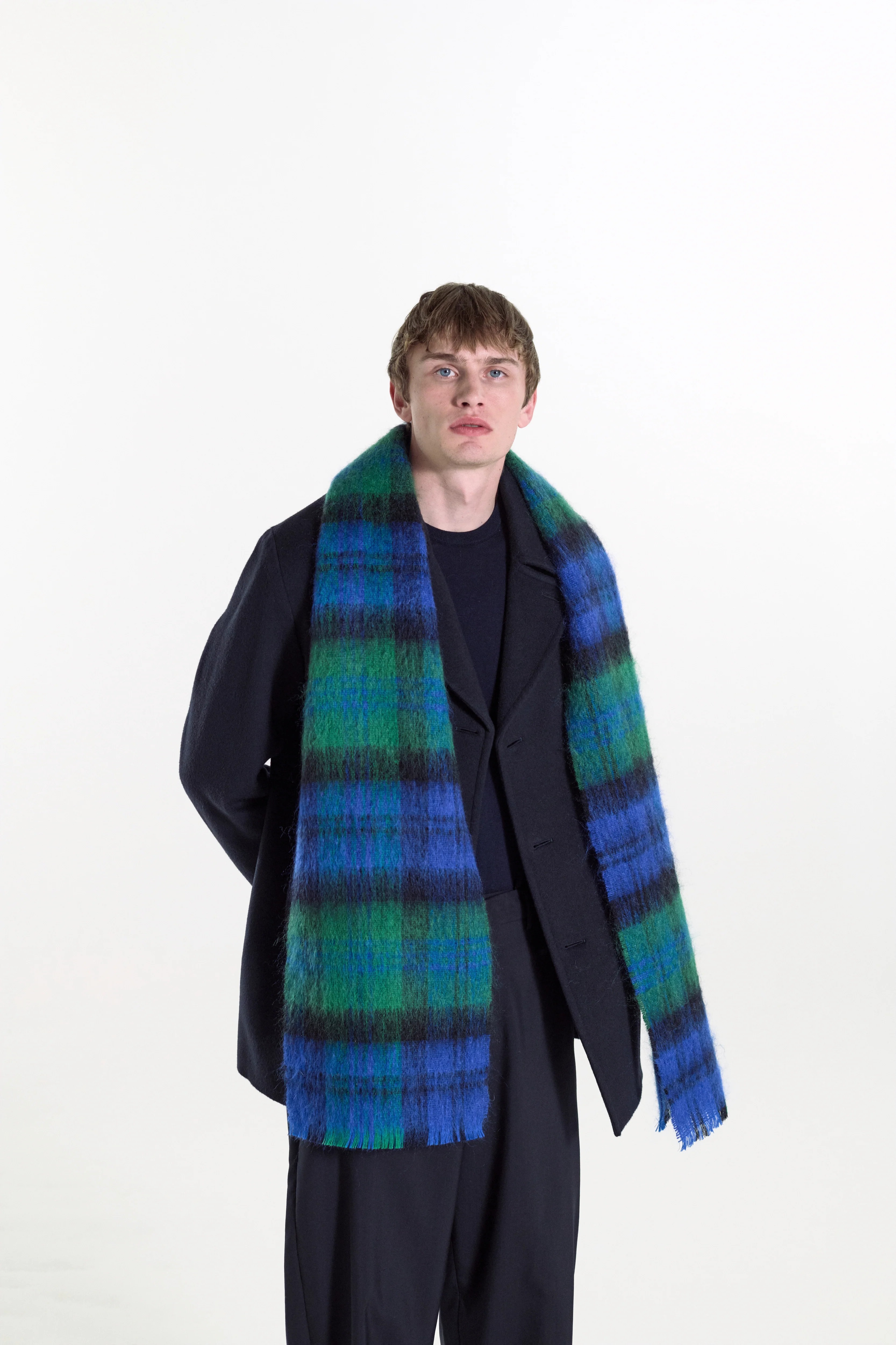 Mohair Wool Scarf - Image 3