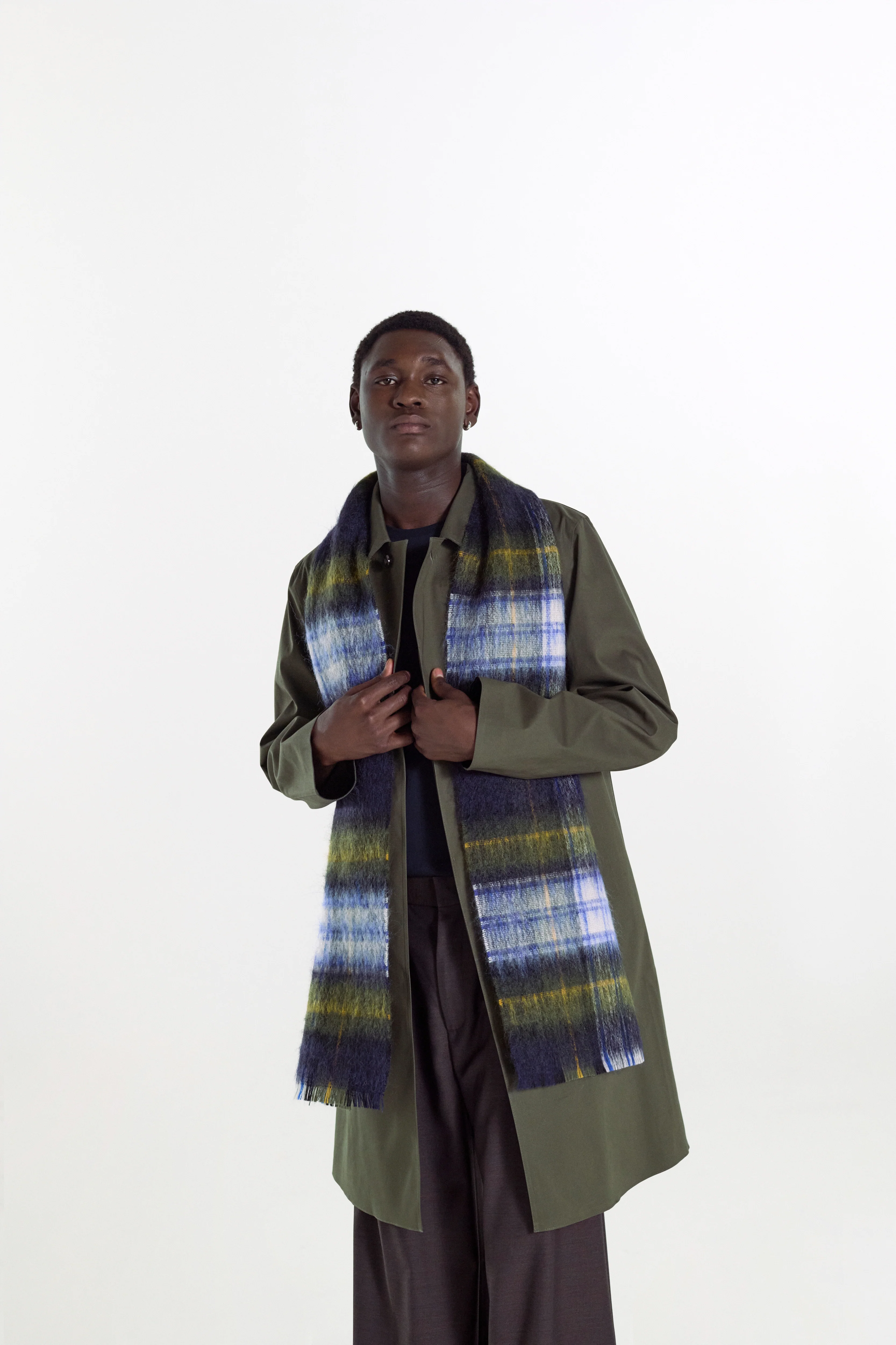 Mohair Wool Scarf - Image 5