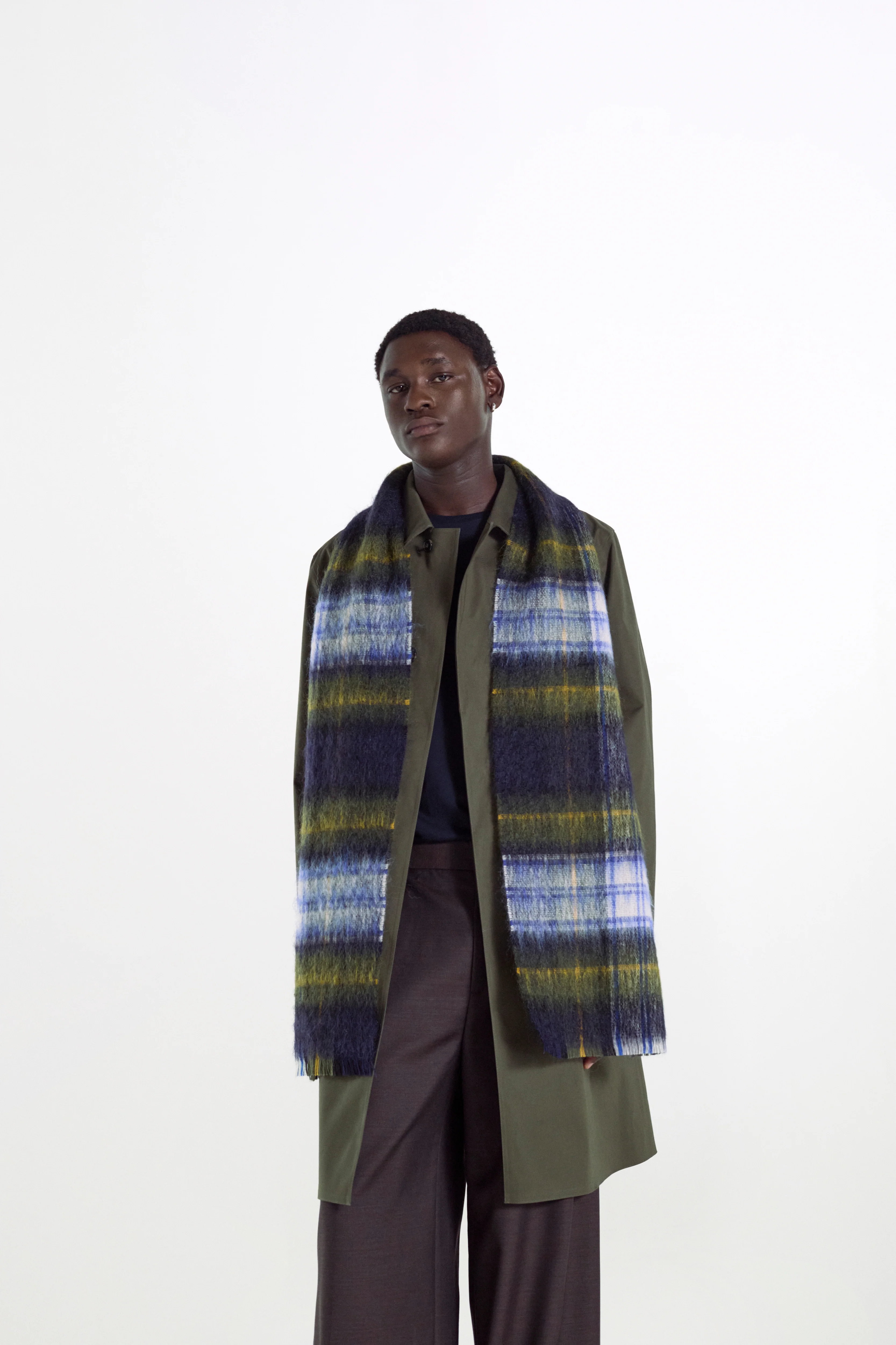 Mohair Wool Scarf - Image 6