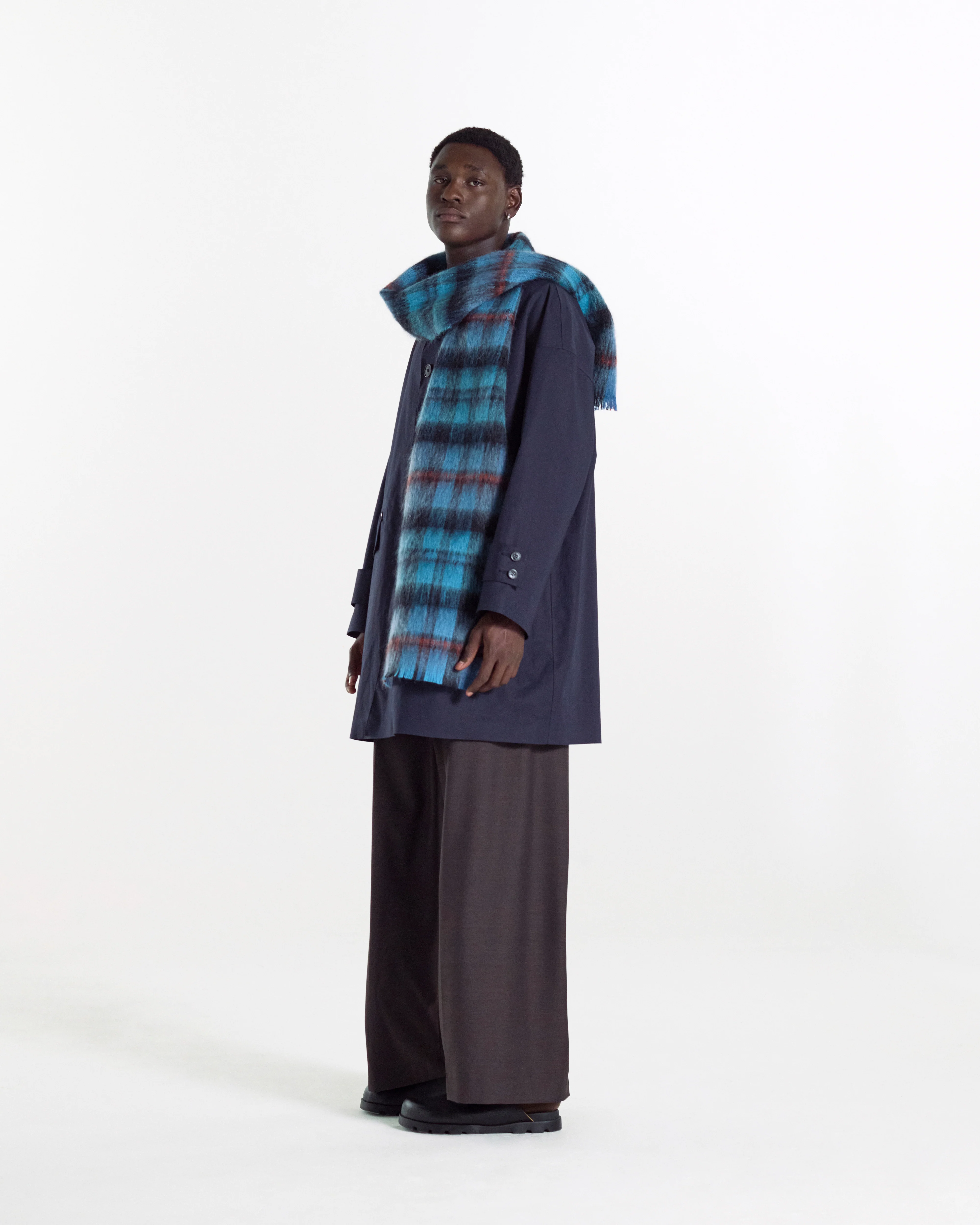 Mohair Wool Scarf - Image 3