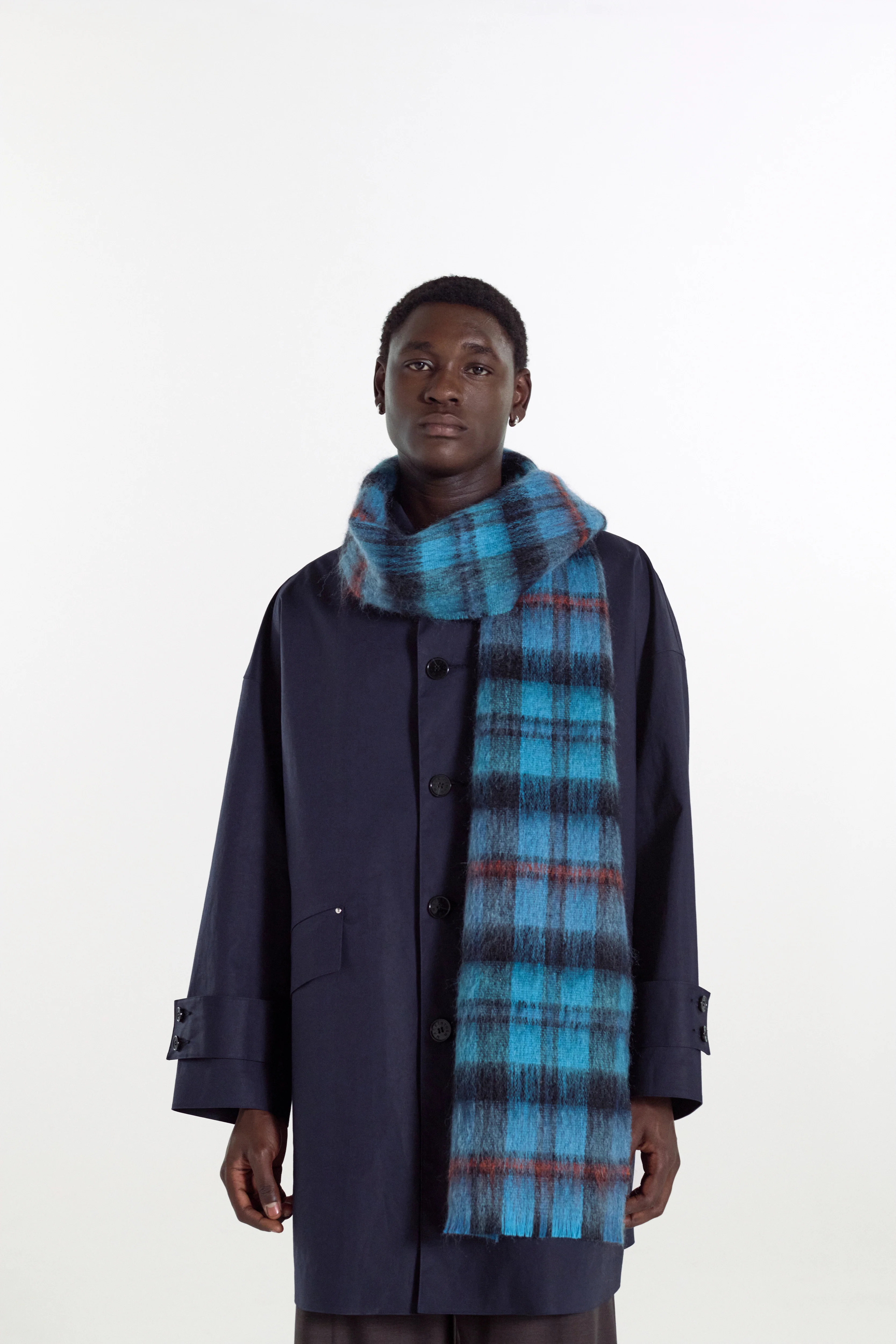 Mohair Wool Scarf - Image 4