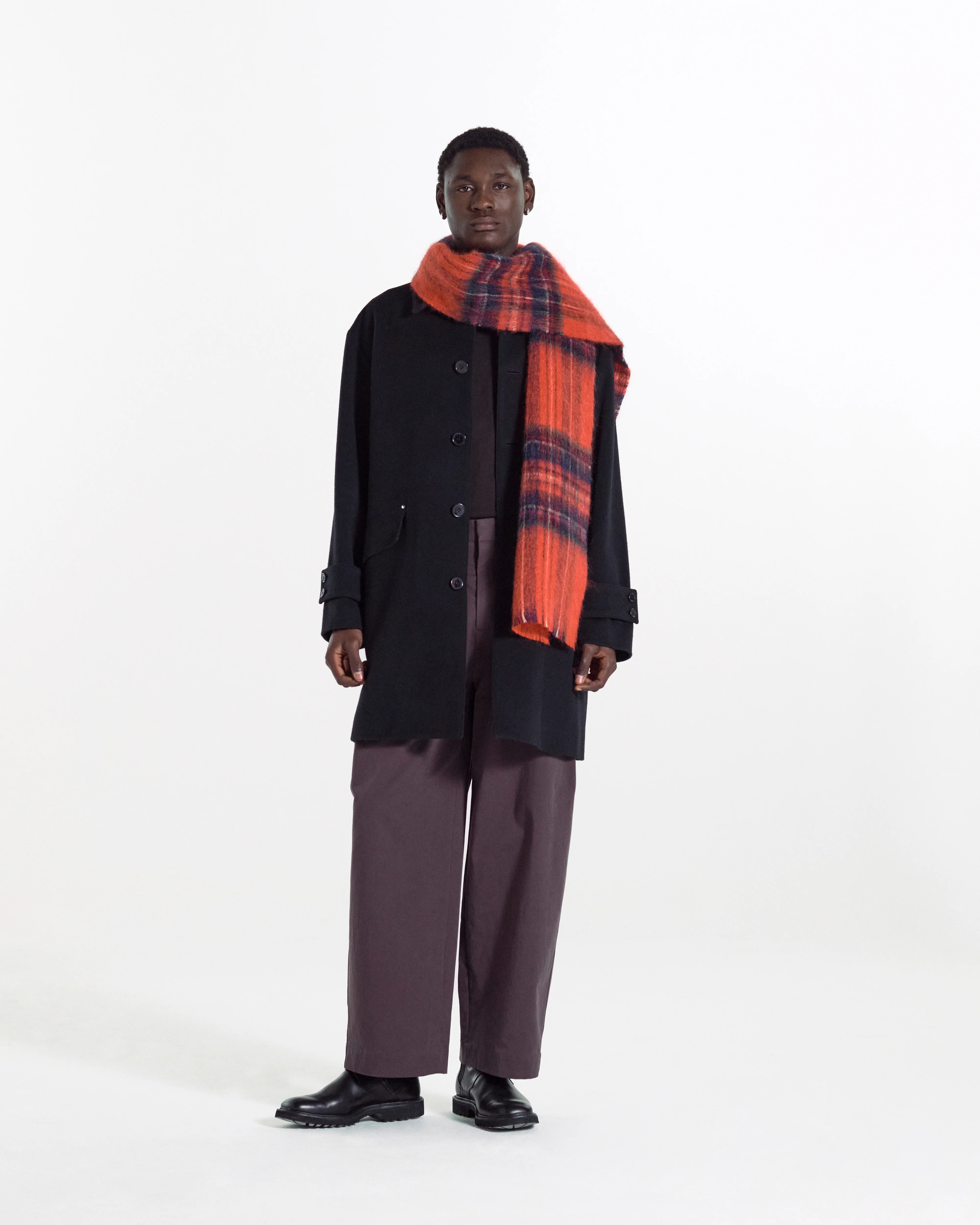 Mohair Wool Scarf - Image 3