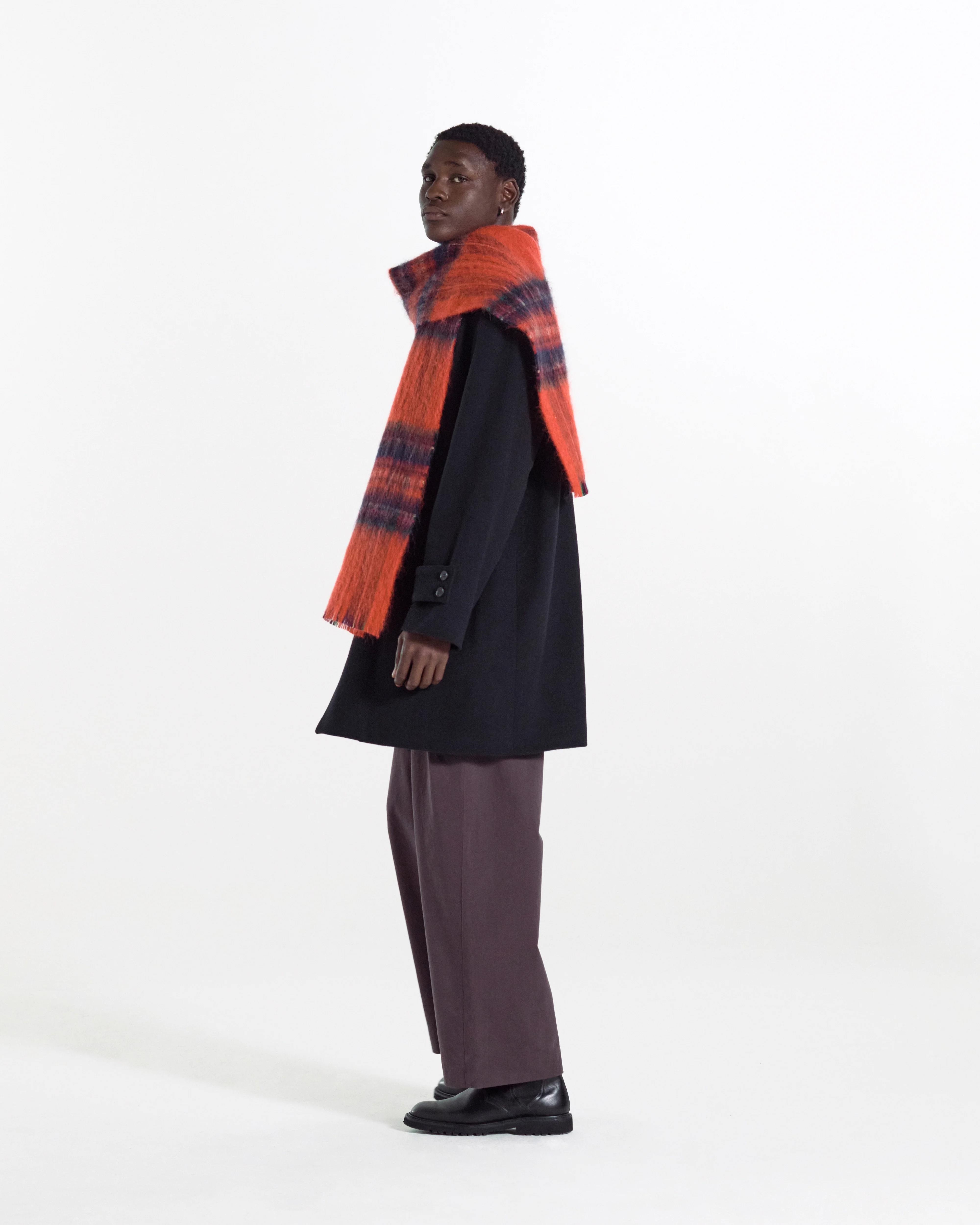 Mohair Wool Scarf - Image 4