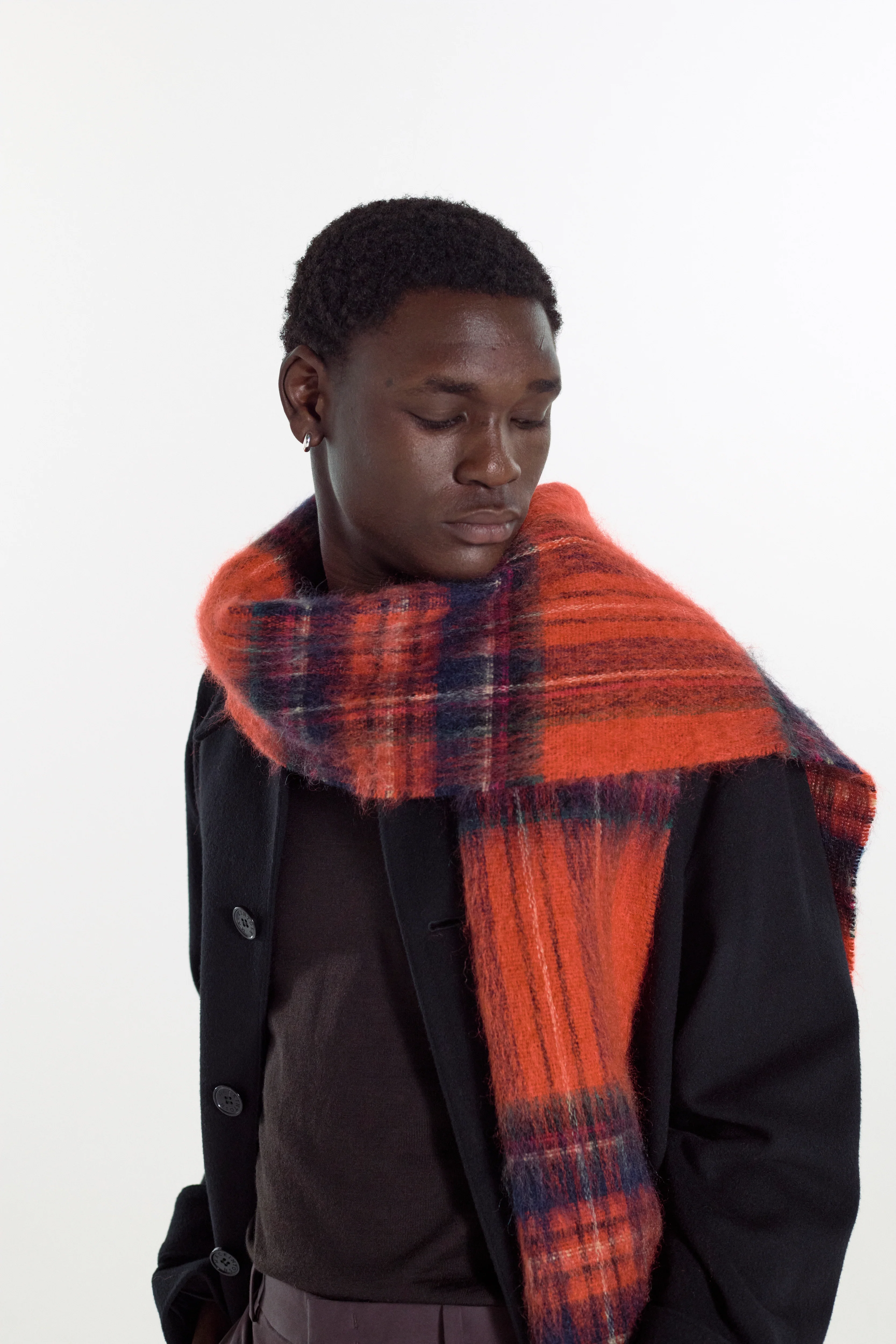 Mohair Wool Scarf - Image 6