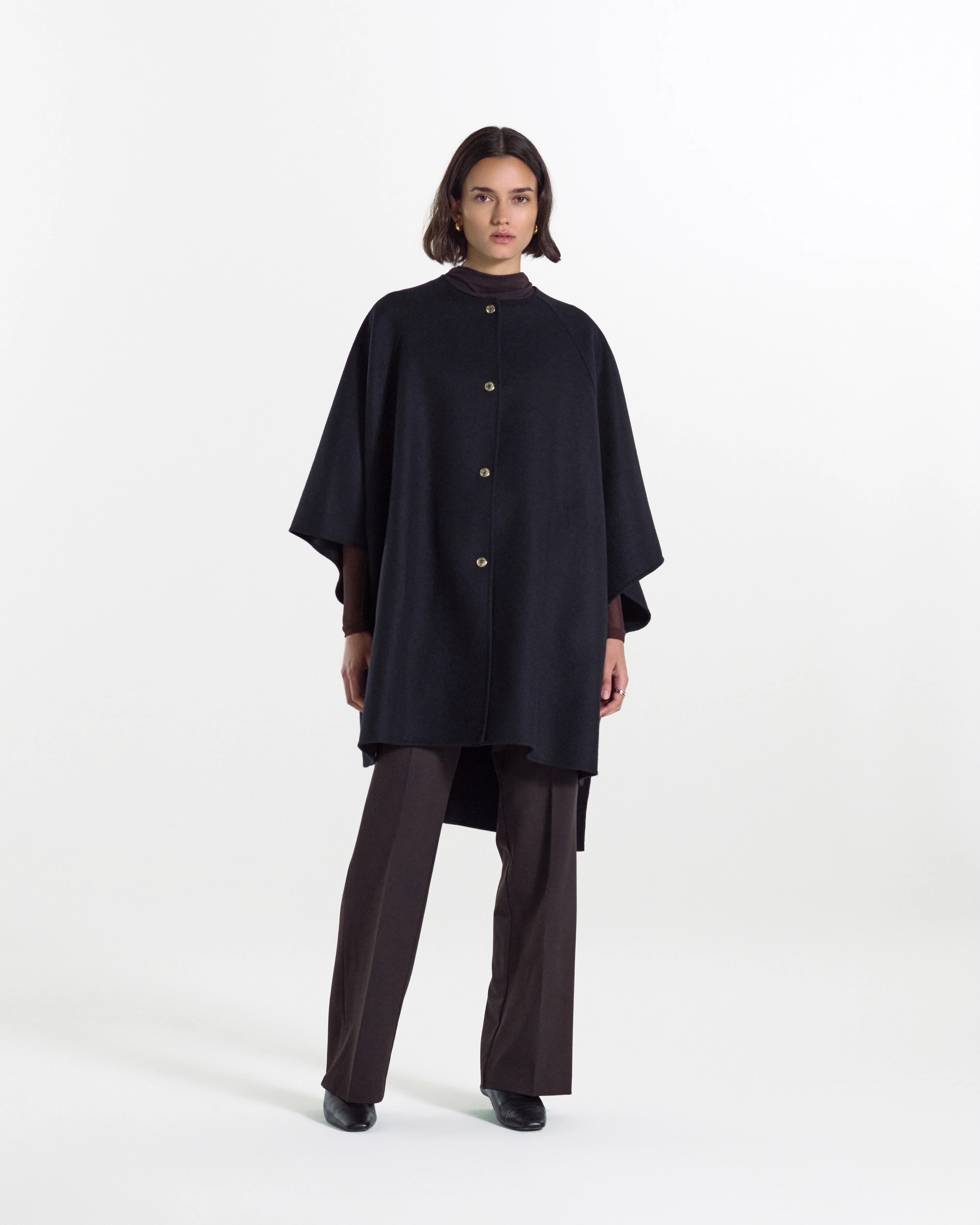 Sanquhar Wool Cape - Image 3