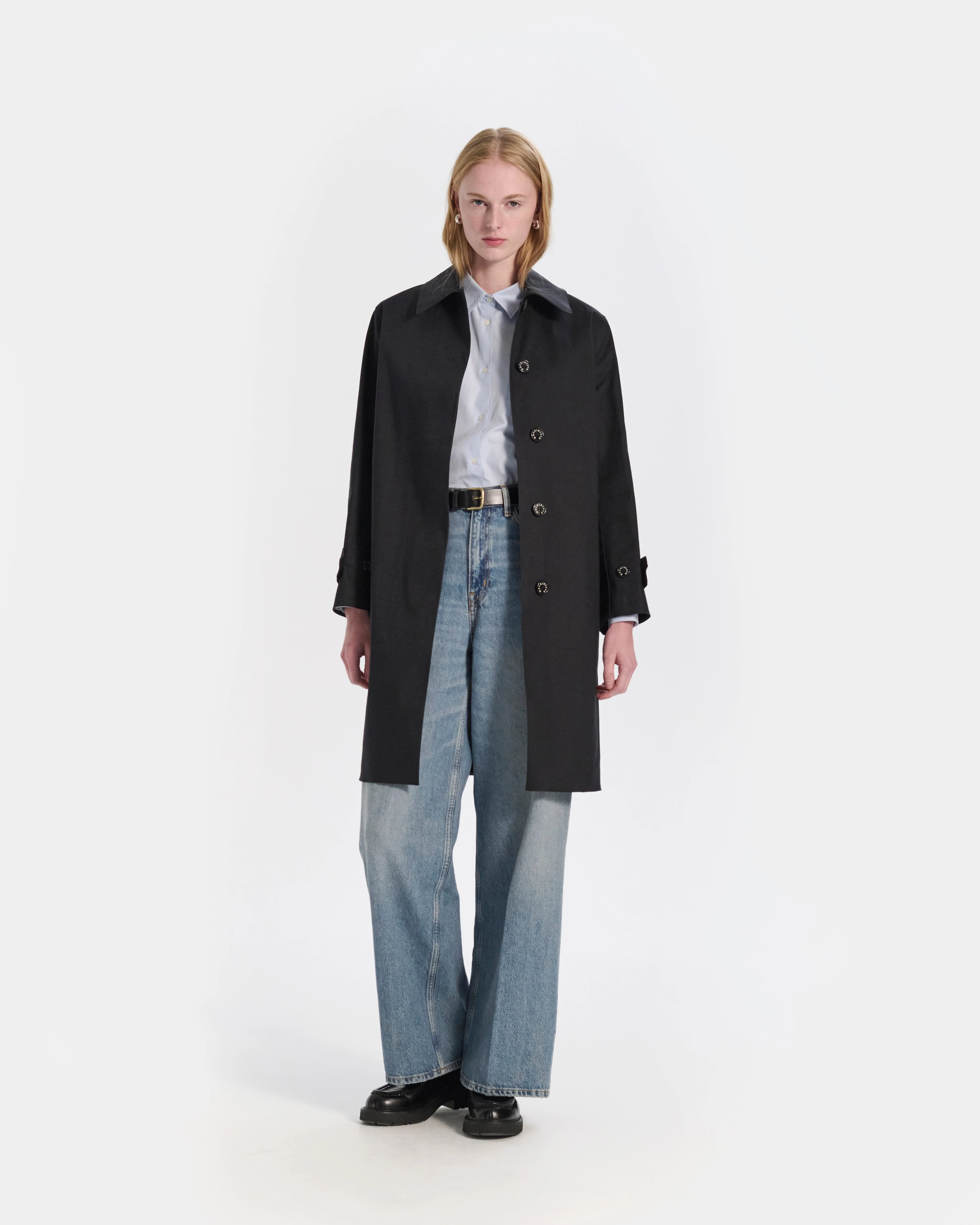 Banton Rubberised 3/4 Length Coat - Image 3
