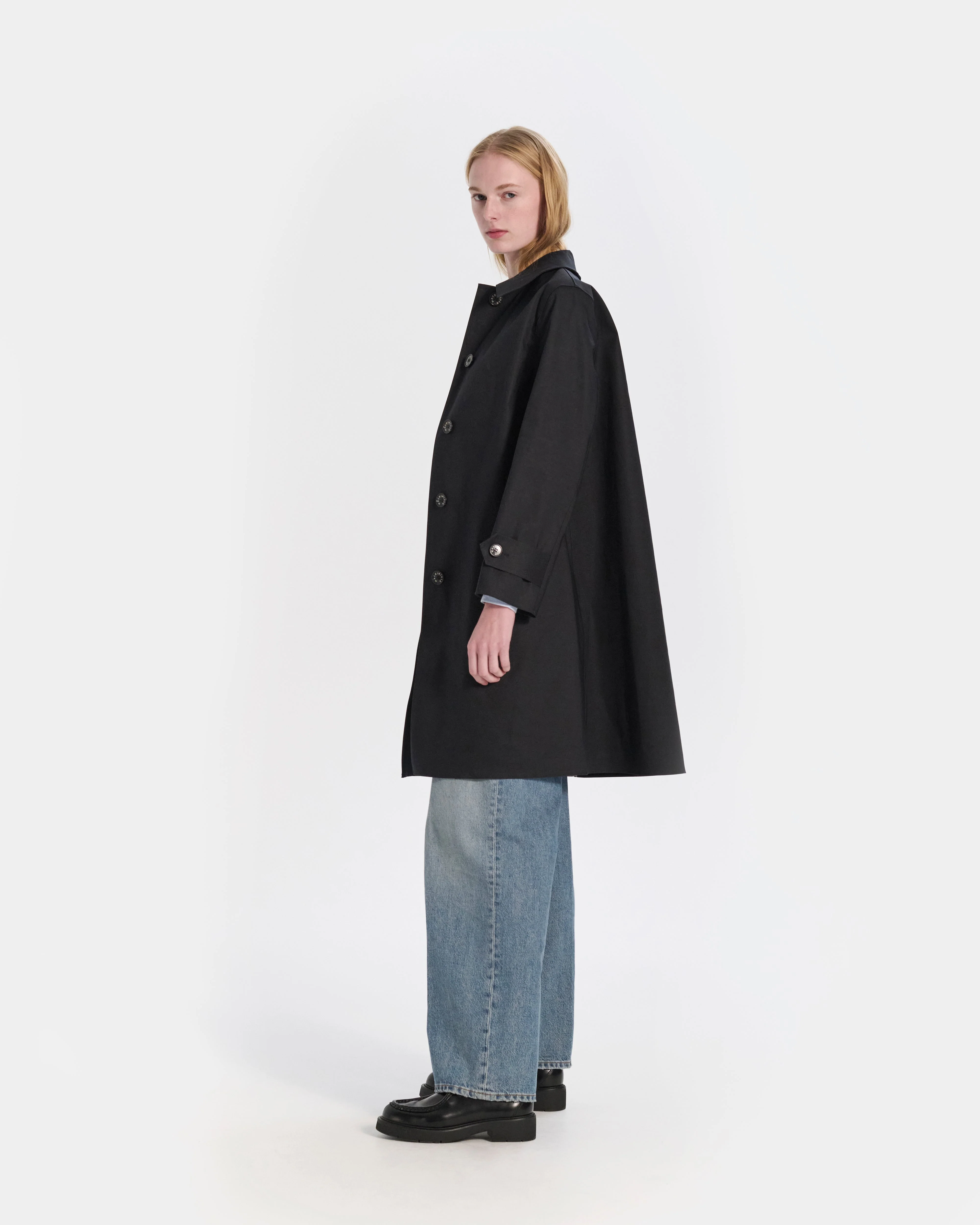 Banton Rubberised 3/4 Length Coat - Image 5