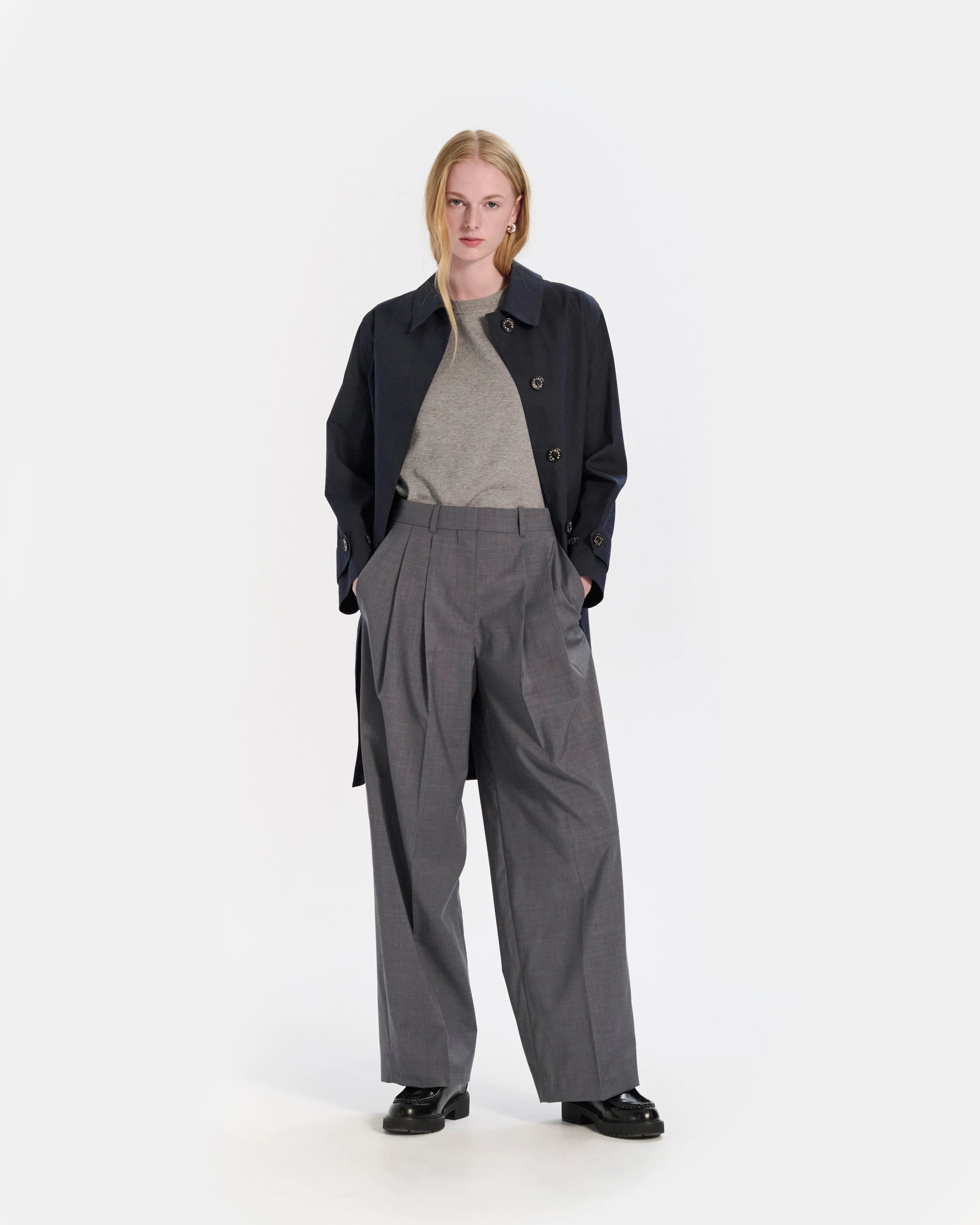 Banton Rubberised 3/4 Length Coat - Image 3