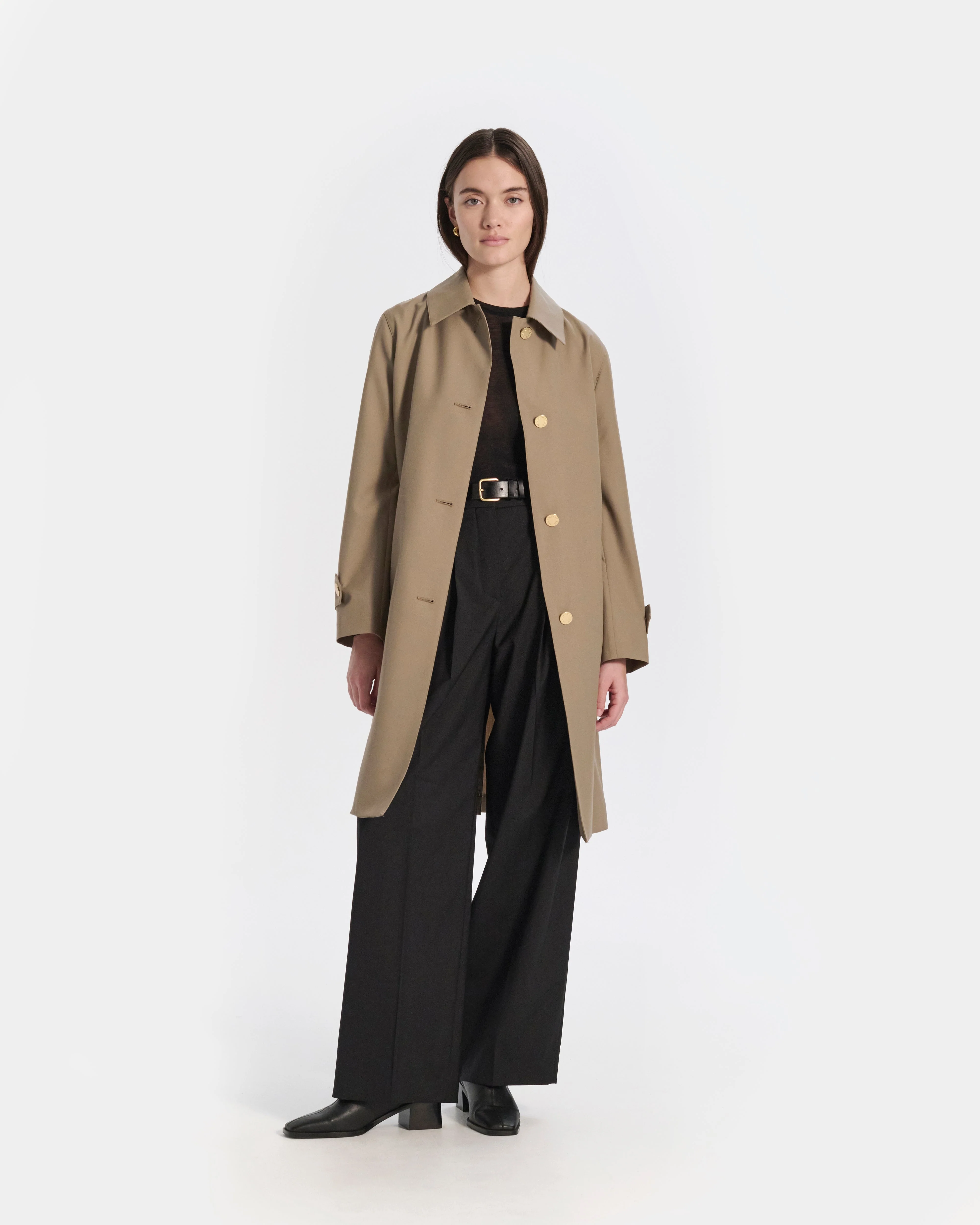 Banton Wool 3/4 Length Coat - Image 3