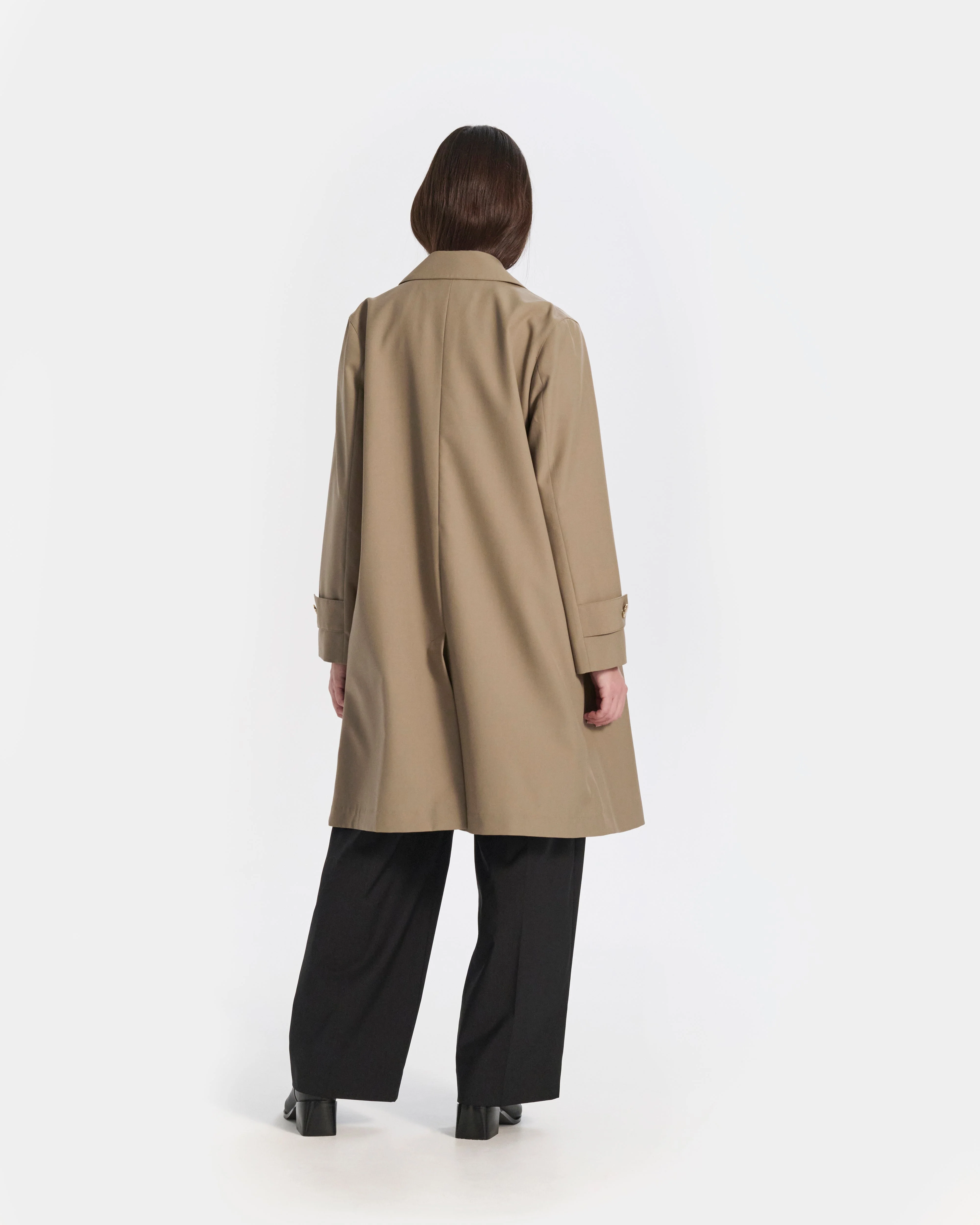Banton Wool 3/4 Length Coat - Image 4