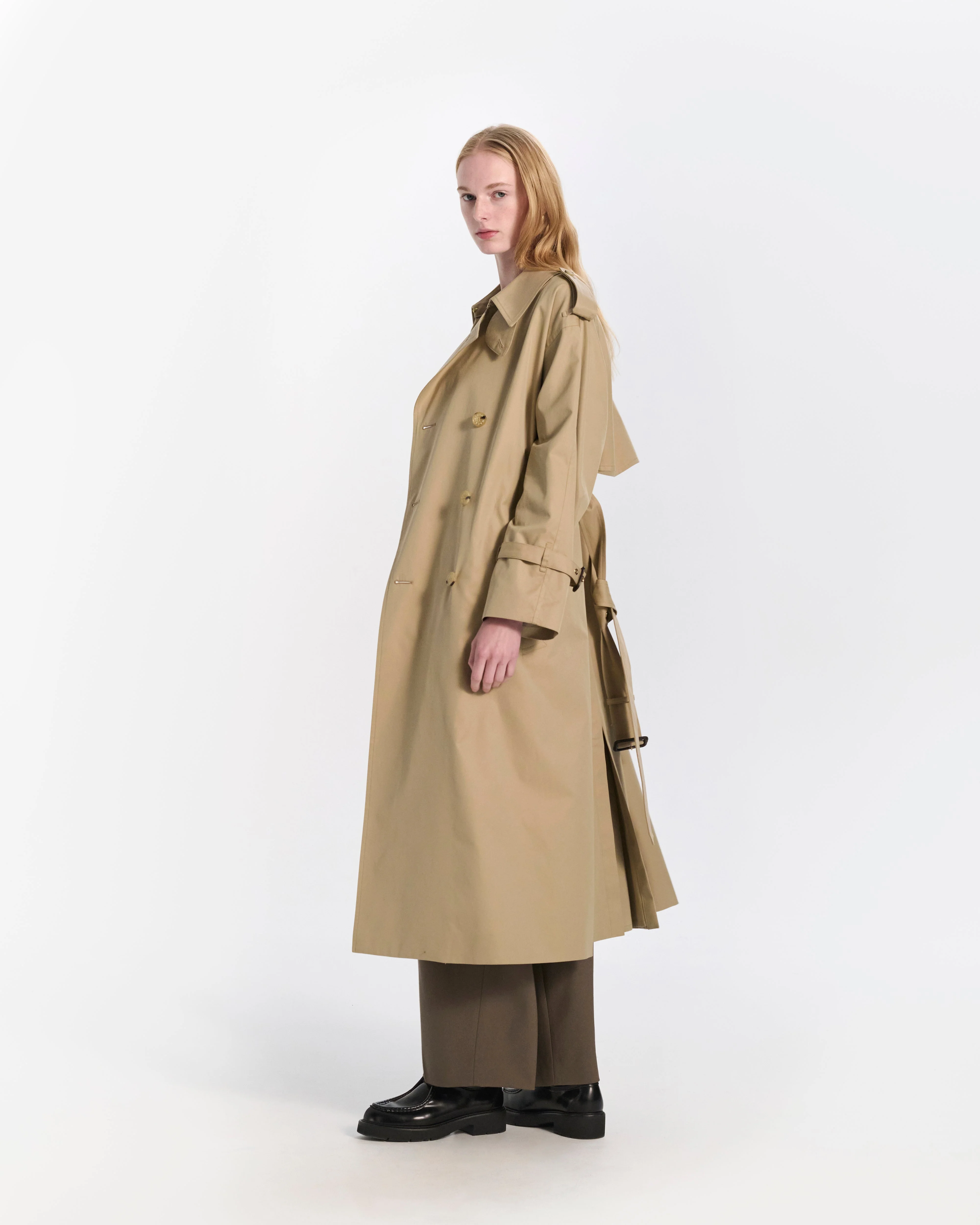 Buckholm Gabardine Trench Coat - Image 5