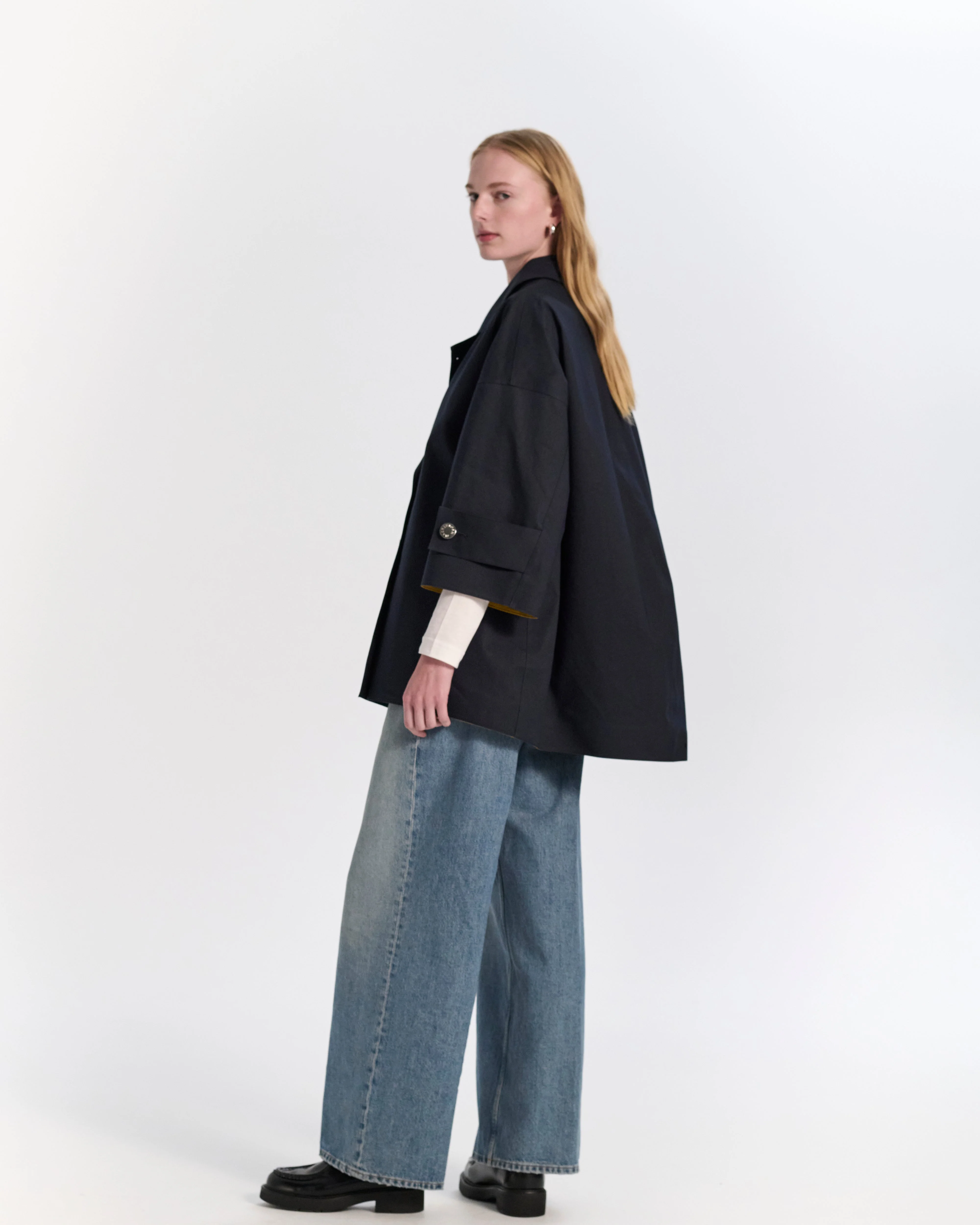 Crosslee Rubberised Peacoat - Image 7