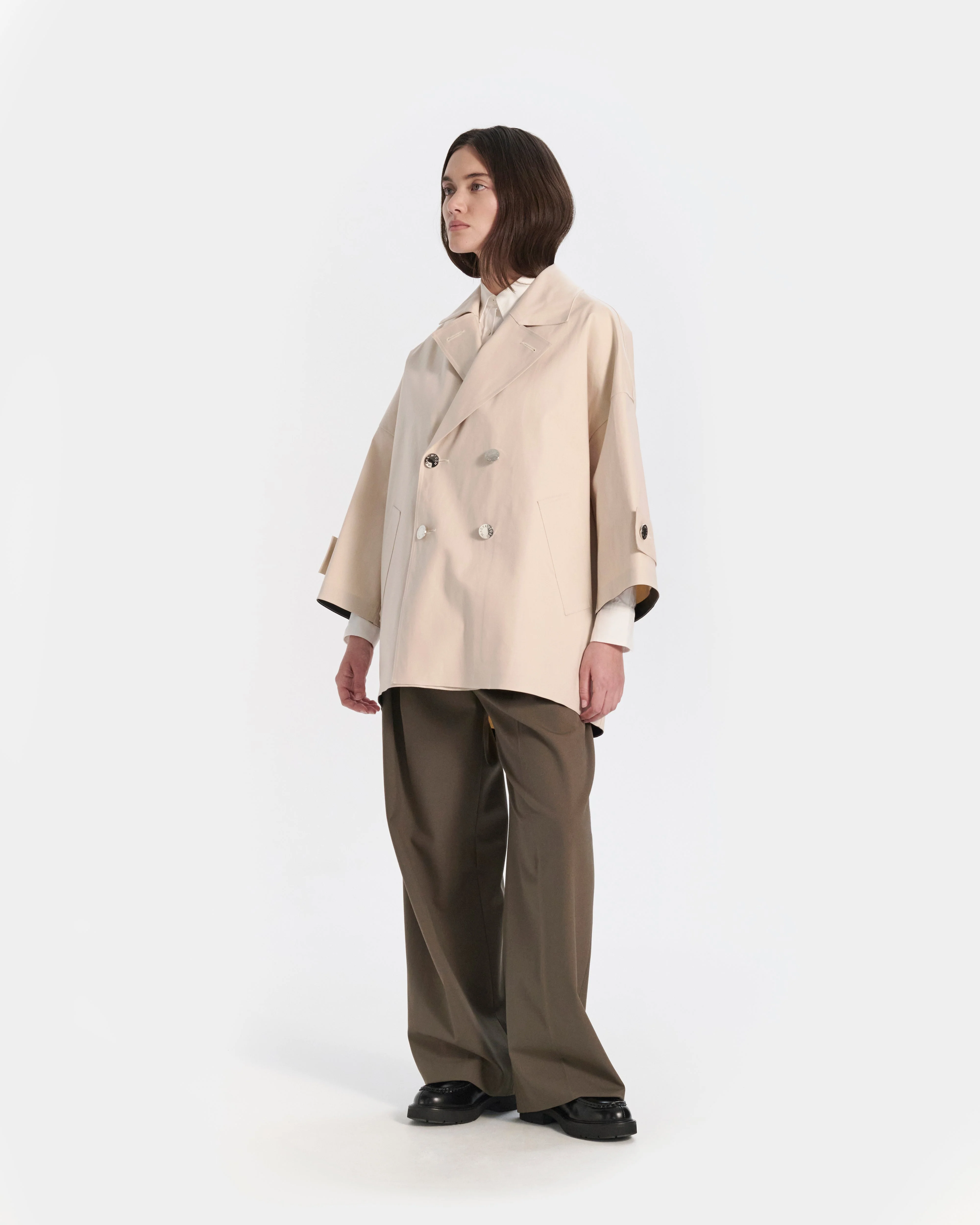 Crosslee Rubberised Peacoat - Image 5