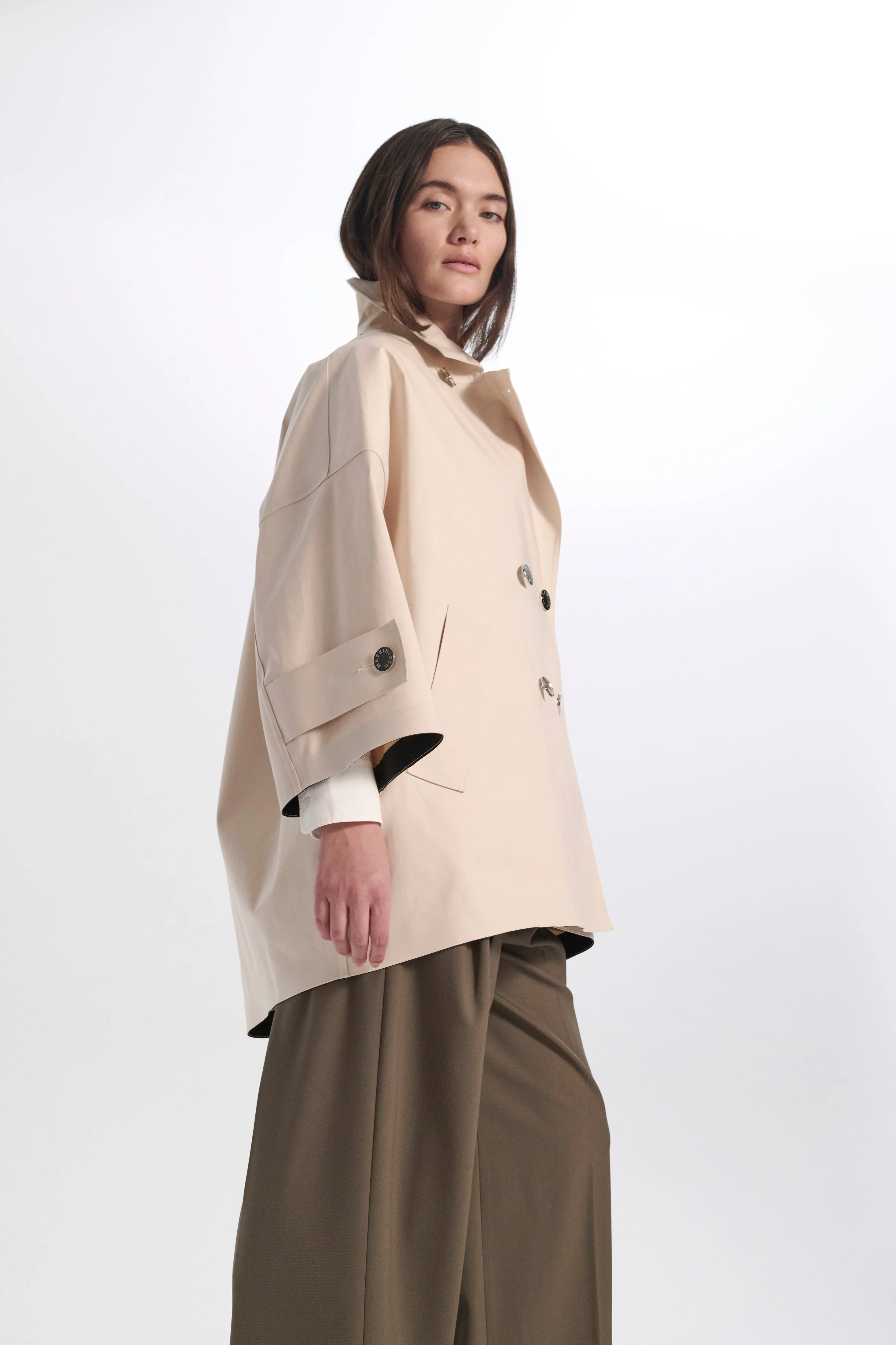 Crosslee Rubberised Peacoat - Image 7