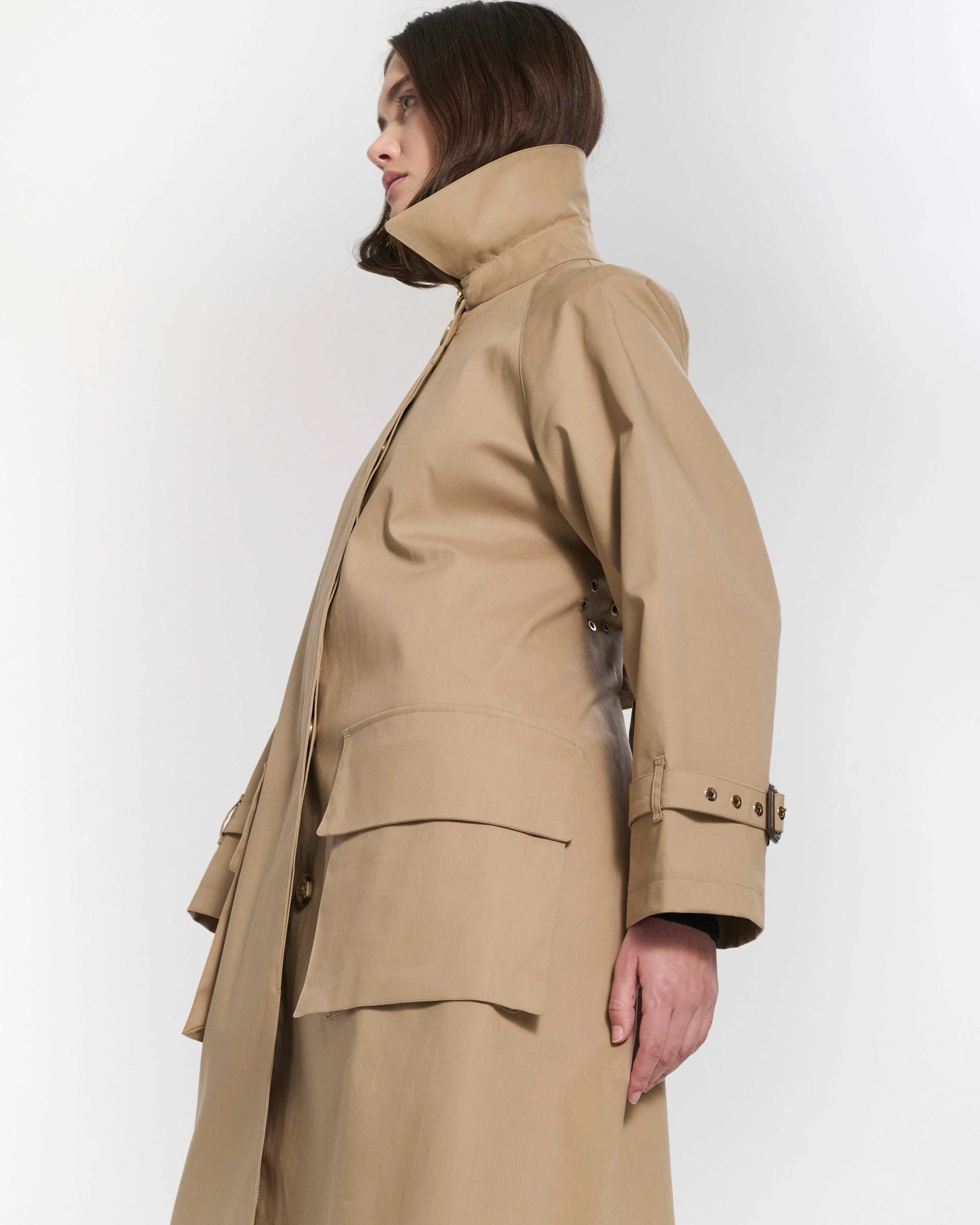 Kelvin Raintec Single Breasted Trench Coat - Image 7