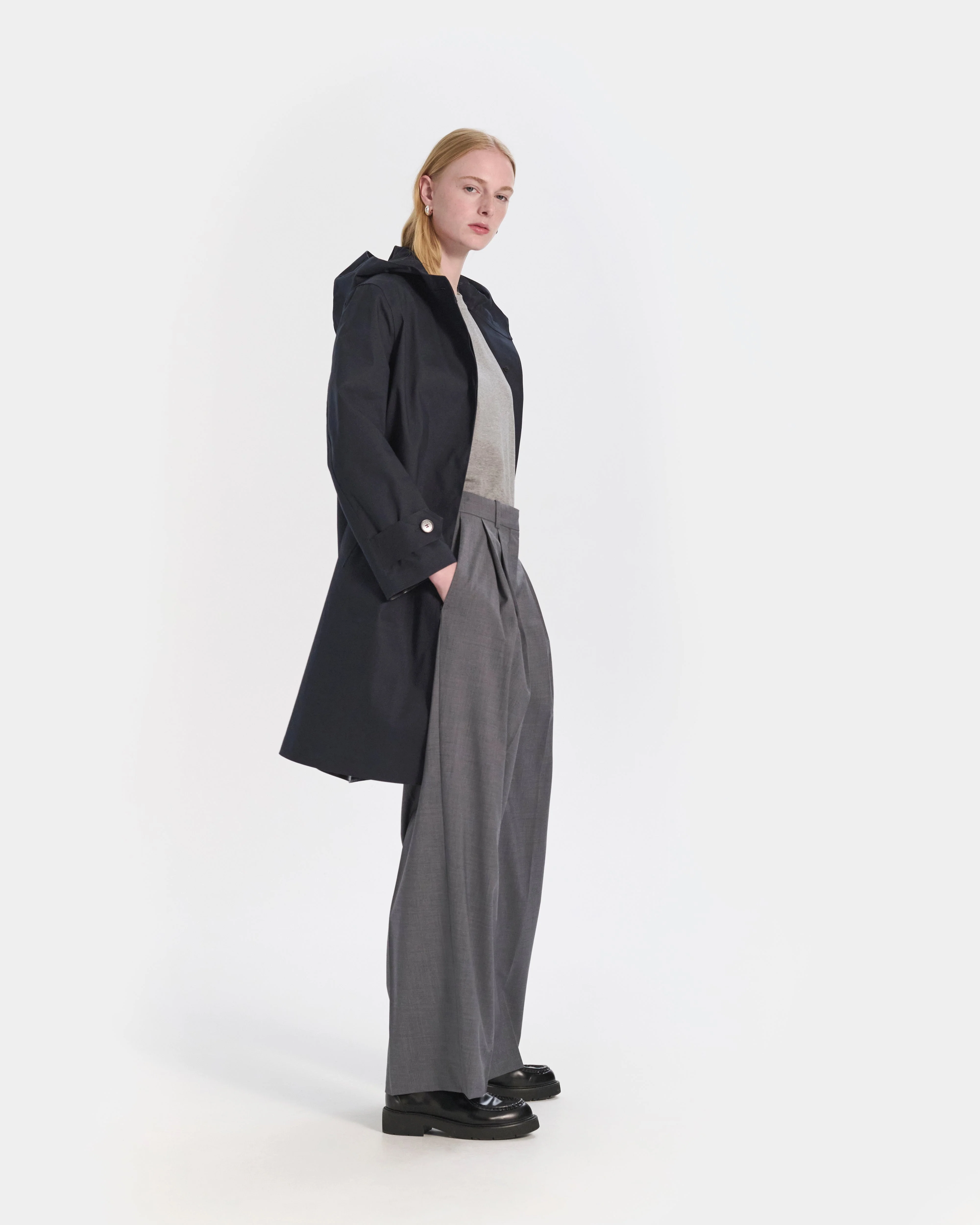 Watten Rubberised Hooded 3/4 Length Coat - Image 5