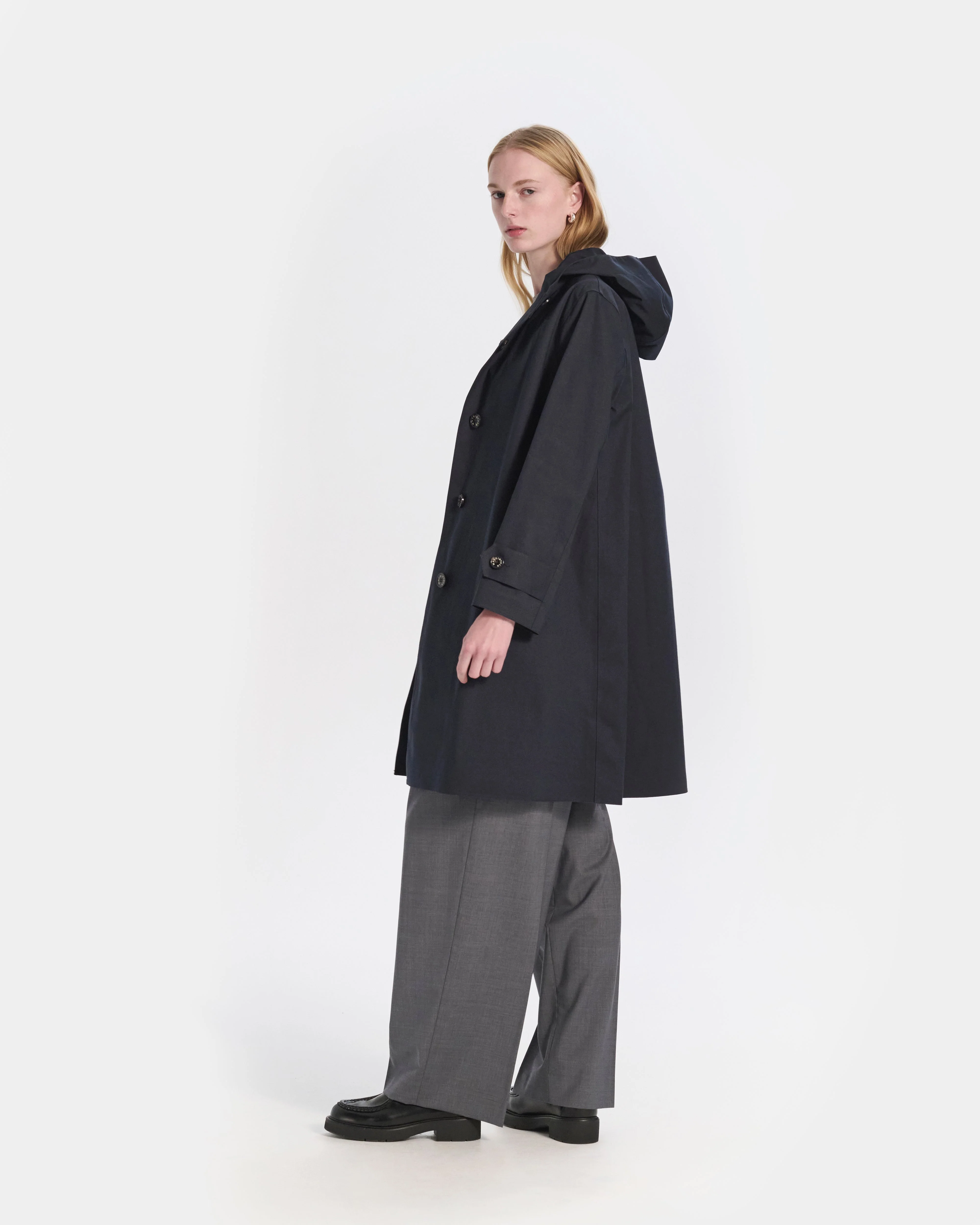 Watten Rubberised Hooded 3/4 Length Coat - Image 7