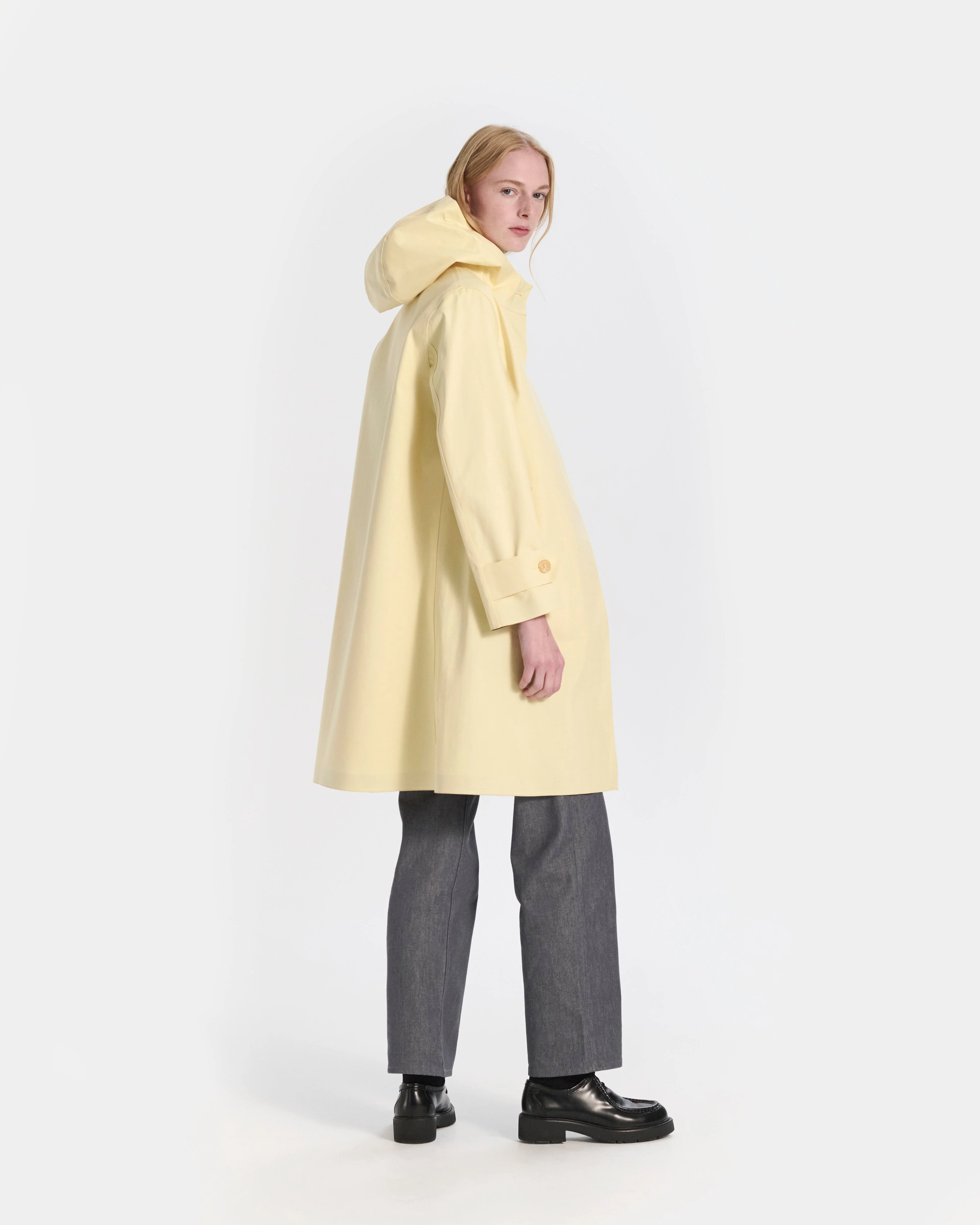 Watten Rubberised Hooded 3/4 Length Coat - Image 4