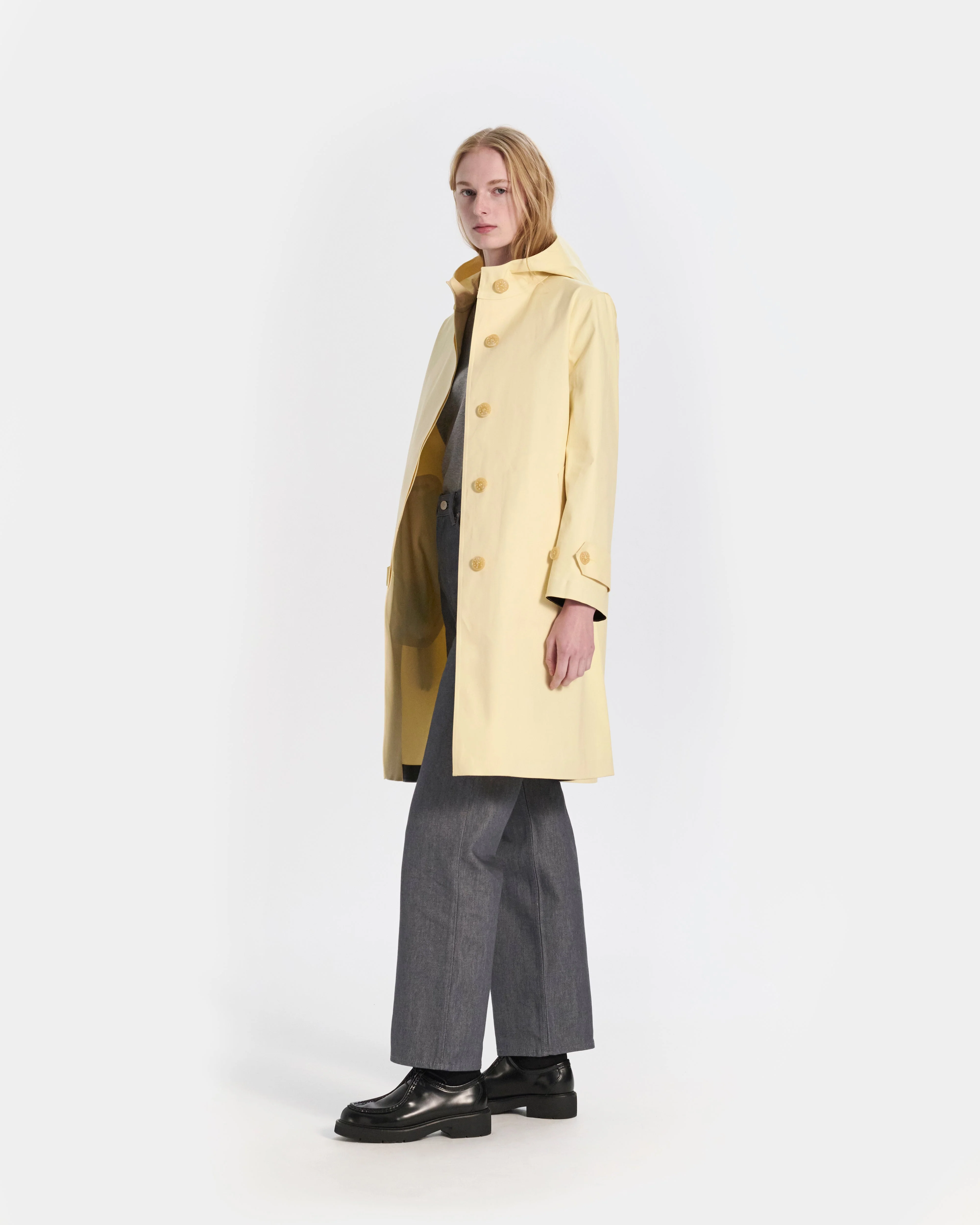 Watten Rubberised Hooded 3/4 Length Coat - Image 6